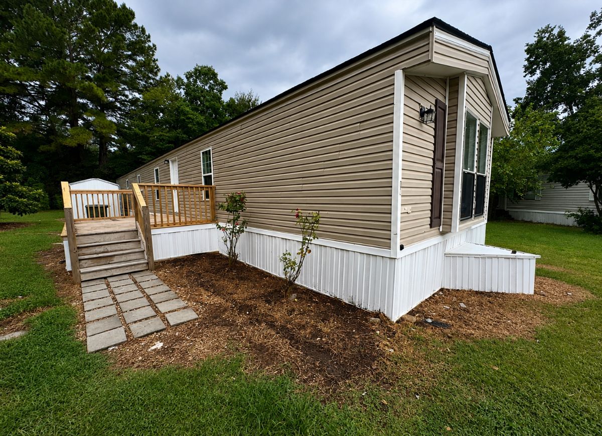 A photo of the home